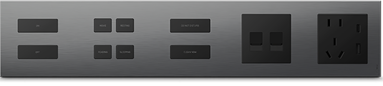 Quintuple frame smart panel